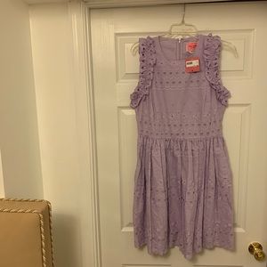 ♠️ Kate Spade Eyelet Mini Dress